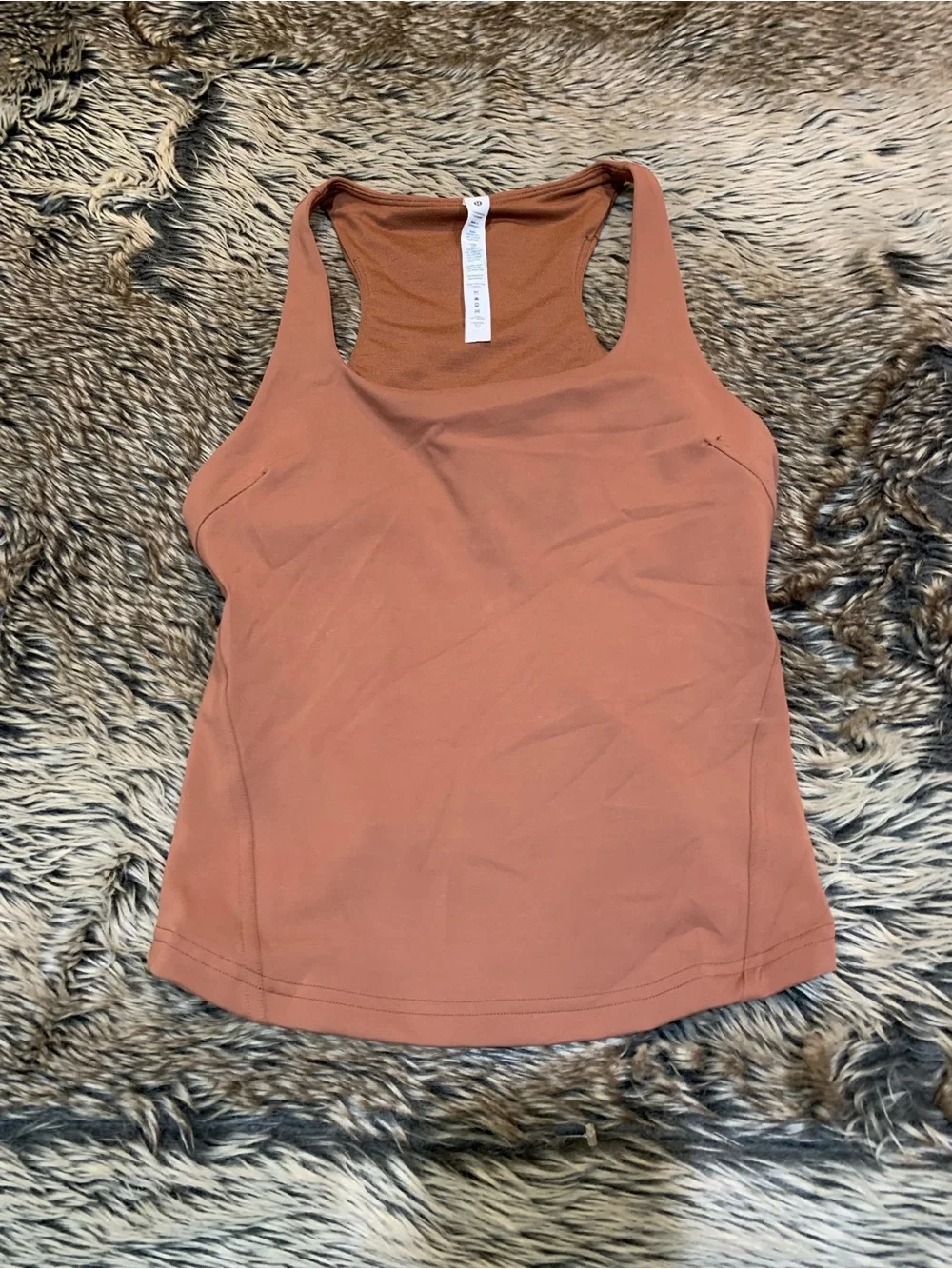 Lululemon InStill Tank Top Ancient Copper Size 8